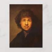 Zelfportret van Rembrandt Harmenszoon van Rijn Briefkaart (Voorkant)