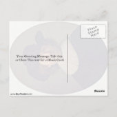 Zelfportret van Rembrandt Harmenszoon van Rijn Briefkaart (Achterkant)