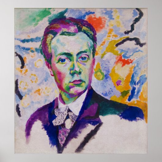 Zelfportret van Robert Delaunay Poster (Voorkant)