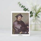 zelfportret van Sarto Andrea del Briefkaart (Staand voorkant)