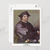 zelfportret van Sarto Andrea del Briefkaart (Voorkant / Achterkant)
