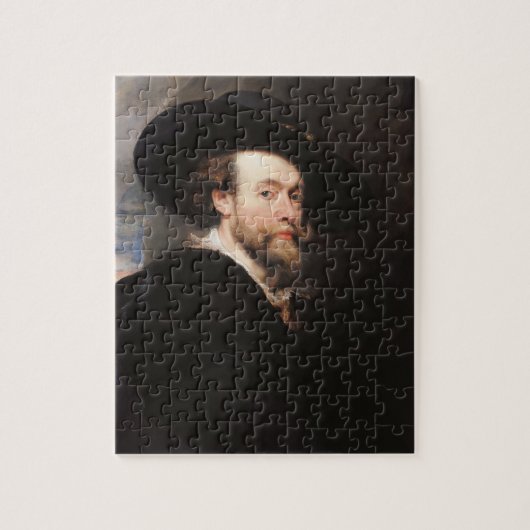 Zelfportret van Sir Peter Paul Rubens Legpuzzel (Verticaal)