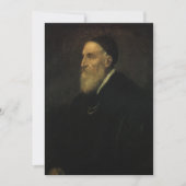 Zelfportret van Titiaan,  renaissance Art (Voorkant)