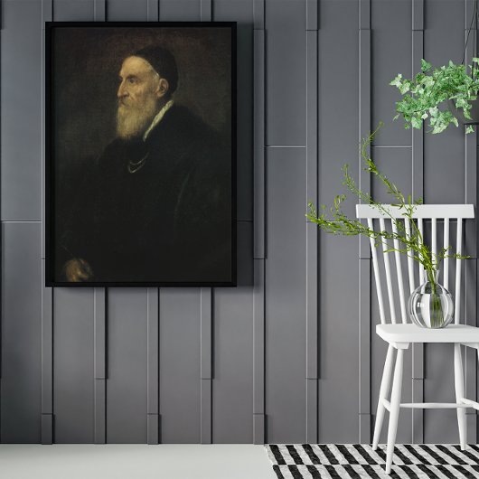 Zelfportret van Titiaan,  renaissance Art Poster
