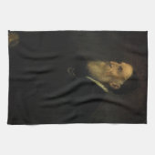 Zelfportret van Titiaan,  renaissance Art Theedoek (Horizontaal)