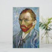 Zelfportret van Van Gogh Briefpapier (Staand voorkant)