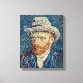 Zelfportret van Van Gogh Canvas Afdruk