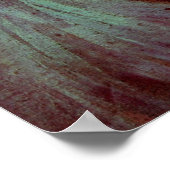 Zelfportret van Van Gogh met strohoed en pijp Poster (Hoek)