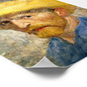 Zelfportret van Van Gogh Poster (Hoek)