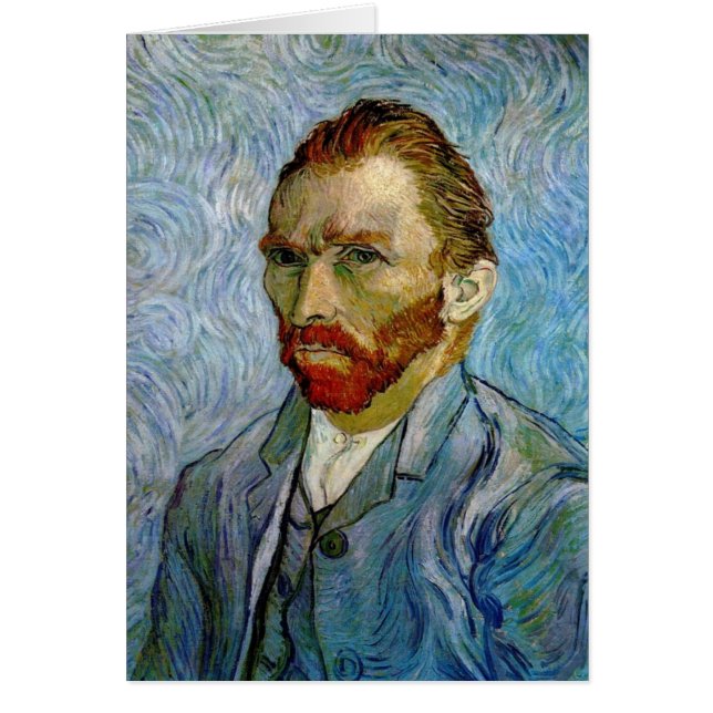 Zelfportret van Vincent Van Gogh (Voorkant)