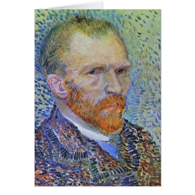 Zelfportret van Vincent Van Gogh (Voorkant)