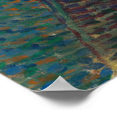 Zelfportret van Vincent Van Gogh 1887 Poster (Hoek)