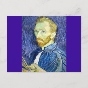 Zelfportret van Vincent Van Gogh 1889 Briefkaart