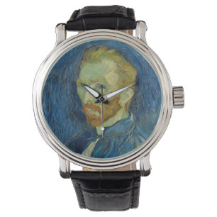 Zelfportret van Vincent Van Gogh 1889 Horloge