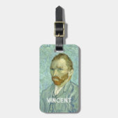 Zelfportret van Vincent Van Gogh Bagagelabel (Voorkant verticaal)