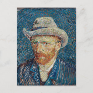 Zelfportret van Vincent van Gogh Briefkaart