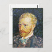 Zelfportret van Vincent van Gogh Briefkaart (Voorkant / Achterkant)