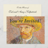 Zelfportret van Vincent Van Gogh impressionistisch Kaart (Voorkant / Achterkant)