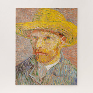 Zelfportret van Vincent Van Gogh impressionistisch Legpuzzel