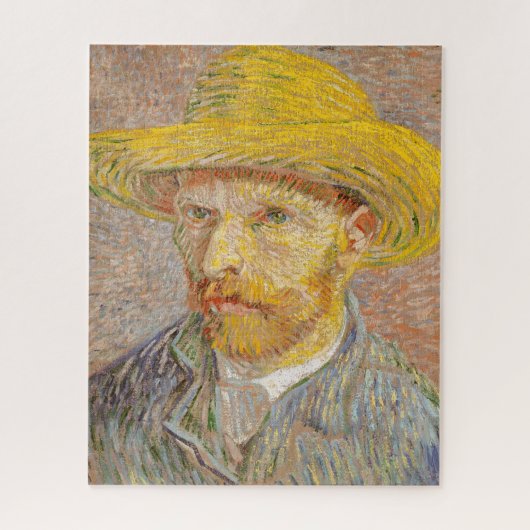 Zelfportret van Vincent Van Gogh impressionistisch Legpuzzel (Verticaal)