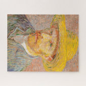 Zelfportret van Vincent Van Gogh impressionistisch Legpuzzel (Horizontaal)