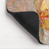Zelfportret van Vincent Van Gogh impressionistisch Muismat (Hoek)