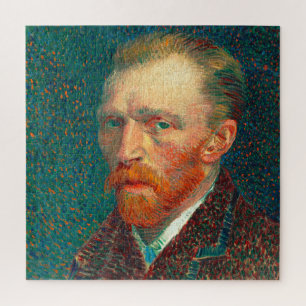 Zelfportret van Vincent Van Gogh in pak Fijne Kuns Legpuzzel