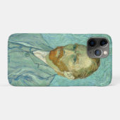 Zelfportret van Vincent Van Gogh met blauwe achter Case-Mate iPhone Case (Achterkant (horizontaal))