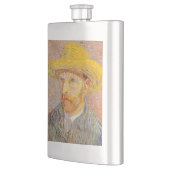 Zelfportret van Vincent Van Gogh met strohoed Flacon (Links)