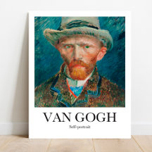 Zelfportret van Vincent Van Gogh