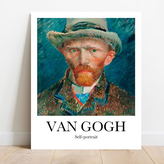 Zelfportret van Vincent Van Gogh Poster