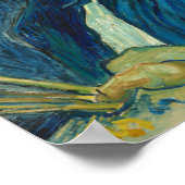 Zelfportret van Vincent van Gogh Poster (Hoek)