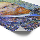 Zelfportret van Vincent Van Gogh Poster (Hoek)