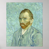 Zelfportret van Vincent Van Gogh Poster (Voorkant)