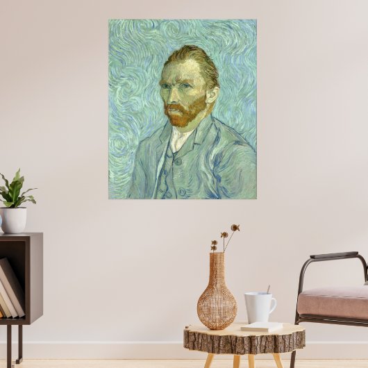 Zelfportret van Vincent Van Gogh Poster (Woonkamer 3)