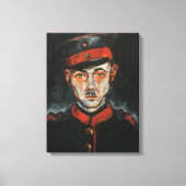 Zelfportret (van Walter Gramatté) Canvas Afdruk (Voorkant)