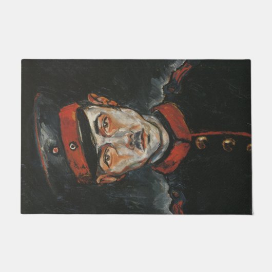 Zelfportret (van Walter Gramatté) Deurmat (Voorkant)