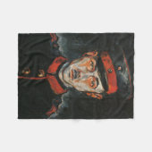 Zelfportret (van Walter Gramatté) Fleece Deken (Voorkant (Horizontaal))