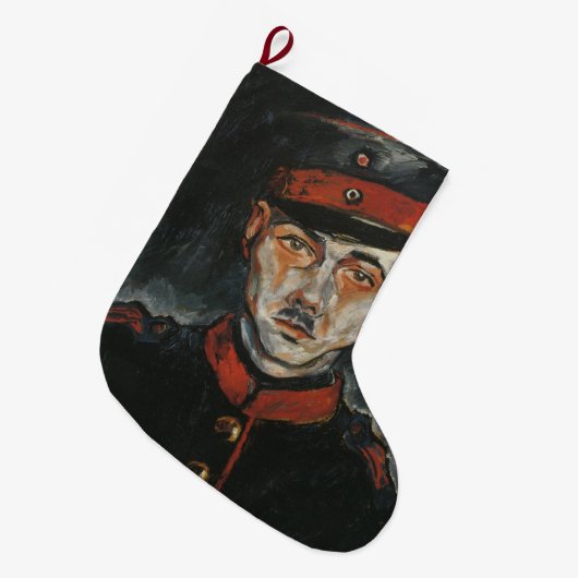 Zelfportret (van Walter Gramatté) Grote Kerstsok (Voorkant (Hangend))