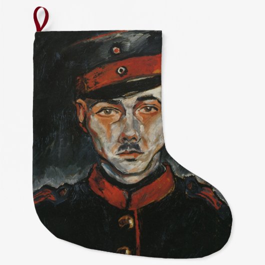 Zelfportret (van Walter Gramatté) Grote Kerstsok (Voorkant)