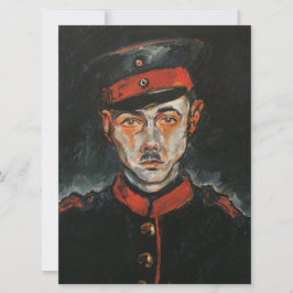 Zelfportret (van Walter Gramatté) Kaart