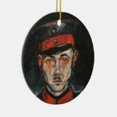 Zelfportret (van Walter Gramatté) Keramisch Ornament (Rechts)