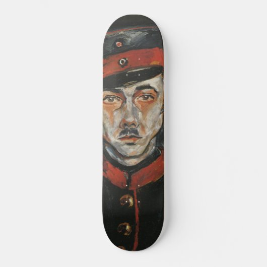 Zelfportret (van Walter Gramatté) Persoonlijk Skateboard (Voorkant)