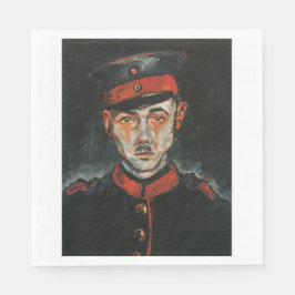 Zelfportret (van Walter Gramatté) Servet