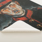 Zelfportret (van Walter Gramatté) Sherpa Deken (3/4)