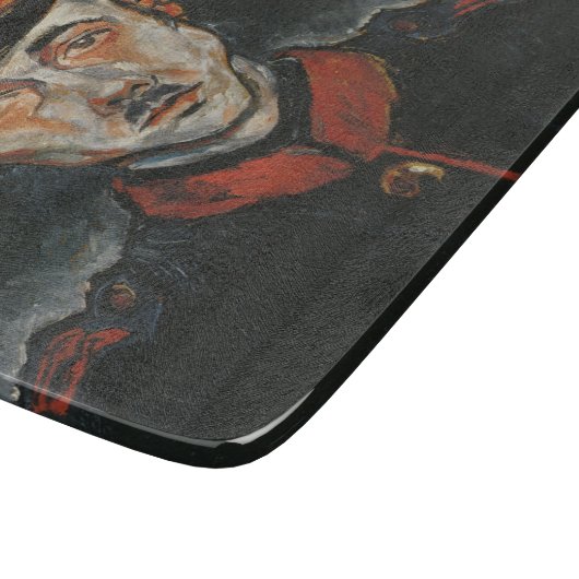 Zelfportret (van Walter Gramatté) Snijplank (Hoek)