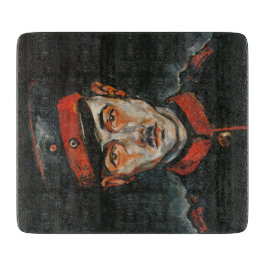 Zelfportret (van Walter Gramatté) Snijplank