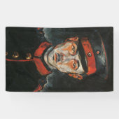 Zelfportret (van Walter Gramatté) Spandoek (Horizontaal)