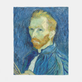 Zelfportret Vincent Van Gogh 1889 Fleece Deken (Voorkant)
