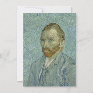 Zelfportret Vincent Van Gogh 1889 Kaart